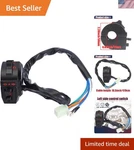 Universal Turn Signal & Beam Switch For 7/8INCH Handlebar Motorcycles Scooters. Fixed Price $17.99.