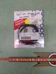 K&s 12-0021 Hydraulic Brake Light Switch 7/16-24 Chrome Single Bleed.... Fixed Price $22.00.