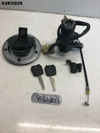 Kawasaki Zx 6R 2006 Ignition Switch, Fuel Cap & Keys Oem LOT93 93K5826 M1811. Fixed Price $251.30.