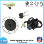 Ignition Switch Gas Cap Lock Key Set Fitfor Kawasaki Ninja 250R EX250 1988-2007. Fixed Price $38.79.