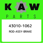43010-1062 Kawasaki Rod-assy-brake 430101062, New Genuine Oem Part. Fixed Price $50.27.