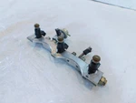 Honda GL1800 Goldwing Left Rail W/ Fuel Injectors & Pressure Regulator. Fixed Price $74.95.