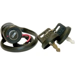 K&s Lock Set, (honda Style) (positions: Off-closed, Red-open) 12-0060. Fixed Price $11.77.
