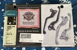 Harley Davidson Genuine Chrome Brake And Clutch Lever Kit 45075-96. Fixed Price $49.99.