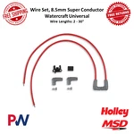 Msd 8.5MM Super Conductor Spark Plug Wire Set, Universal, Watercraft 2-CYLINDER. Fixed Price $77.25.