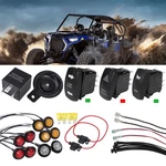 Turn Signal Kit Street Legal Led Light Horn Hazard For Sxs Utv Atv Rocker Switch. Fixed Price $21.89.