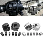 Hand Control Switch Housing Covers 6PCS Button Caps For Harley Sportster Softail. Fixed Price $55.99.