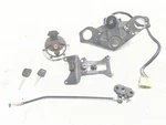 08-12 Kawasaki EX250 Ninja Ignition Gas Cap Seat Lock Triple Tree Set. Fixed Price $92.60.