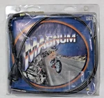 Magnum 4428 Black Pearl Braided Idle Cable, 38 3/8IN. '02-'07 Hd Road King. Fixed Price $46.27.