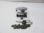 1996 Yamaha Virago Locking Fuel Cap With Seat And Key. Fixed Price $34.46.