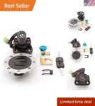 Effortless Replacement: Suzuki GSXR1300 Ignition Switch & Lock Set With Keys. Fixed Price $75.59.