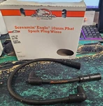 Oem Screamin Eagle Harley 10MM Phat Spark Plug Black Wires Nos Dyna 31930-99B. Fixed Price $59.99.