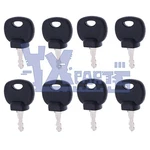 8 Pcs Ignition Keys For Bobcat New Holland Industrial Jcb Bomag Hamm Roller. Fixed Price $12.50.