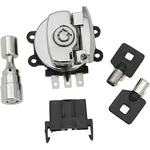 Chrome Side Hinge Ignition Switch Fork Lock Harley Dyna Softail Wide Glide. Fixed Price $110.11.