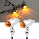 Mini Bullet Blinker Turn Signals For Harley Dyna Softail Sportster V-rod Bobber. Fixed Price $17.26.