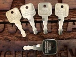 Keys Fit 14707/5755124 Bomag,hamm, Cat, Jcb, Volvo, Bobcat Ignition. Fixed Price $10.50.