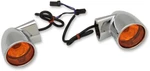 Drag Specialties Chrome Rear Bullet Turn Signal Kit 87-19 Harley Touring Flhr. Fixed Price $147.61.