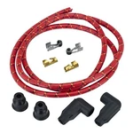 Lowbrow Customs Red 8MM Cloth Spark Plug Wire Set Vintage Harley-davidson. Fixed Price $32.75.