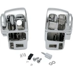 Drag Specialties 0616-0143 Chrome Switch Housing For 96-07 W/ Radio & Cruise. Fixed Price $108.10.