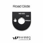 Harley Ign Switch Plate Middle Finger Black/white Oem# 71662-03A. Fixed Price $15.00.