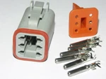 Harley Oem 72116-94GY Series Way Male Connector Plug DT06-6S & Terminals. Fixed Price $9.88.