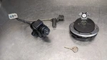 Kawasaki Lock Set Ignition Key Fuel Cap Seat Zephyr ZR750C. Fixed Price $81.45.