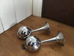 Rare Pair Lucas Wt 11HX Long Trumpet Horns, Vintage Windtone Horns. 600916. Fixed Price $293.17.