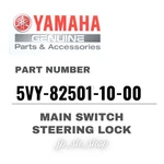 Yamaha Genuine Oem Parts Main Switch Steering Lock 5VY-82501-10-00 For YZF-R1. Fixed Price $237.77.