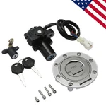Fuel Gas Cap Ignition Switch Seat Lock W/ Key Set For Yamaha Yzf R1 R6 FZ6. Fixed Price $28.99.