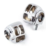 Kiwav Chrome Switch Housing 0026 For Harley Dyna Softail Flhr Xl Xr Vrsc. Fixed Price $62.17.
