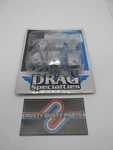 Drag Specialties Harley Davidson Nos Chrome Switch Button Cover Set 0616-0128. Fixed Price $33.99.