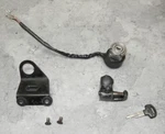 1978 Honda Oem Ignition And Helmet Lock Set With Key 35010-382-. Fixed Price $150.00.