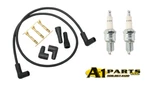 Nos Compu-fire Universal Spark Wire Kit With Two Champion 404 Plugs 40100. Fixed Price $38.99.
