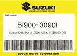 Suzuki Genuine Lock Assy, Steering (neiman) 51900-30901. Fixed Price $93.15.