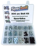 300PC Bolt Kit Kawasaki Ninja Gpz Zzr 250 500 550 650 750 1000 1100 ZX10. Fixed Price $65.00.