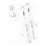 Triumph Thunderbird 1600 & 1700 09-17 Right Lower Fork Kit T2045668. Fixed Price $603.65.