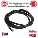 Msd Super Conductor Spark Plug Wire Bulk Black 8.5MM 6 Feet Length Copper #34033. Fixed Price $70.90.