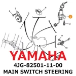New Yamaha Genuine 1999-2004 TTR225 Main Switch Steering 4JG-82501-11-00. Fixed Price $170.99.