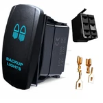 Adrenaline Cycles Dual Led Backup Light Backlit Rocker Switch #acblb. Fixed Price $9.99.