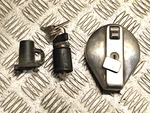 Moto Guzzi Nevada 750 1993 98 Ignition Key Lock Set W Fuel Tank Cover Lid. Fixed Price $175.84.