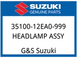 Suzuki Oem Part 35100-12EA0-999 Headlamp Assy. Fixed Price $418.00.