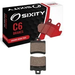 Front Ceramic Brake Pads 1999 Yamaha CW50 Zuma Ii Set Full Kit Complete Gv. Fixed Price $14.34.