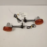 1981 Suzuki GS450L Rear Turn Signal Assemblies. Right And Left Side. Oem Takeoff. Fixed Price $15.99.