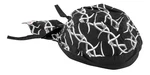 Zan Headgear Biker Skull Cap Bandana Do Rag Headwrap Gray Barbed Wire Z530. Fixed Price $8.89.