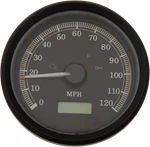 Drag Specialties Black Electronic Speedometer 99-03 Harley Dyna Fxdl Xl. Fixed Price $319.01.
