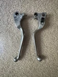 99-17 Harley-davidson Right & Left Set Silver Hand Brake Clutch Lever 12-21072. Fixed Price $25.00.