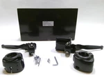 New V-twin 1/2" Bore Handlebar Control Kit Black 2015 Up Harley Softail 22-0887. Fixed Price $80.00.