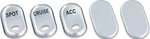 Kuryakyn 7234 Motorcycle Accent Accessory: Rocker Switch Cover Kit For 1996-201. Fixed Price $45.00.
