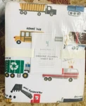 Pottery Barn Busy Trucks Sheet Set Queen Flannel Fire Crane School Logger. Fixed Price $139.00.