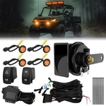 Atv Utv Turn Signal Kit W/horn Led Lights Rocker Switch Plug-n-play Blinker. Fixed Price $67.90.